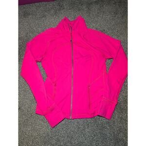 Lululemon Athleta pink define jacket size 8